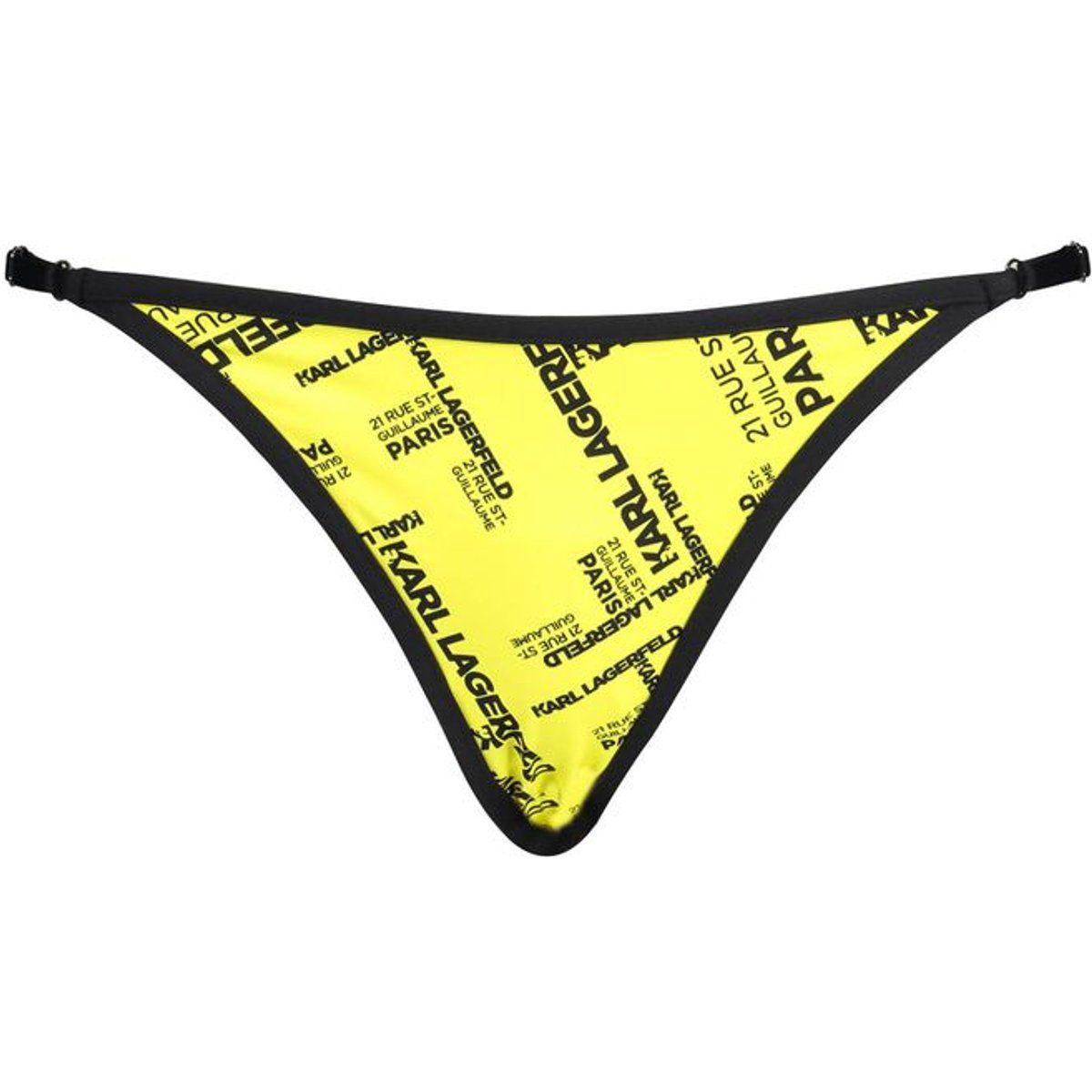 Bikinihose mit Logo-Print