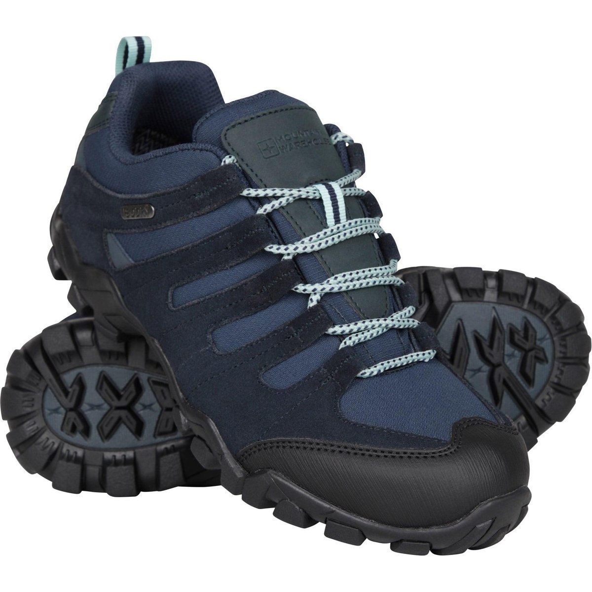 Mountain Warehouse - Damen Wanderschuhe "Belfour", Wildleder (Dunkelblau)