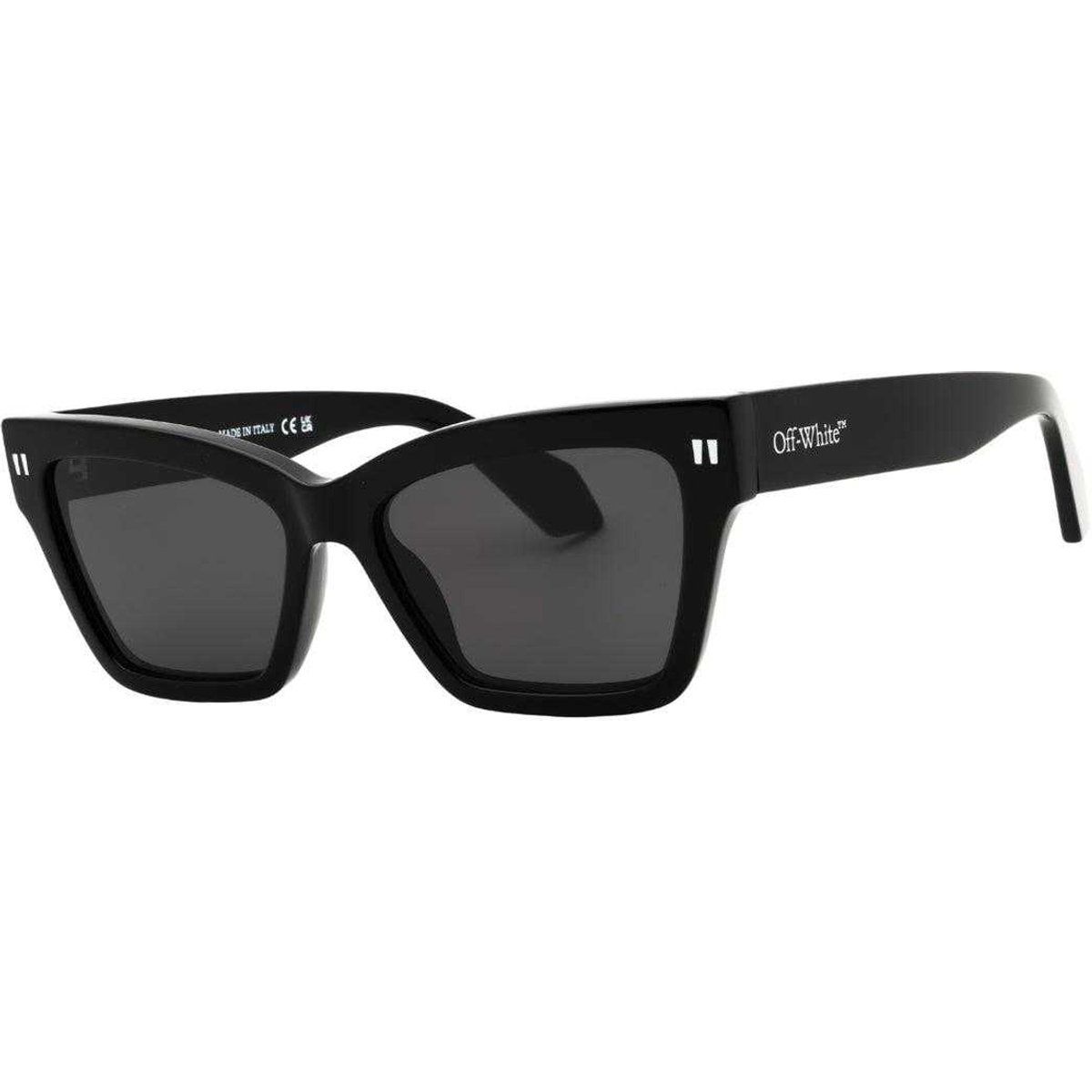 Off White - "Cincinnati" Sonnenbrille für Herren/Damen Unisex (Schwarz/Dunkelgrau)