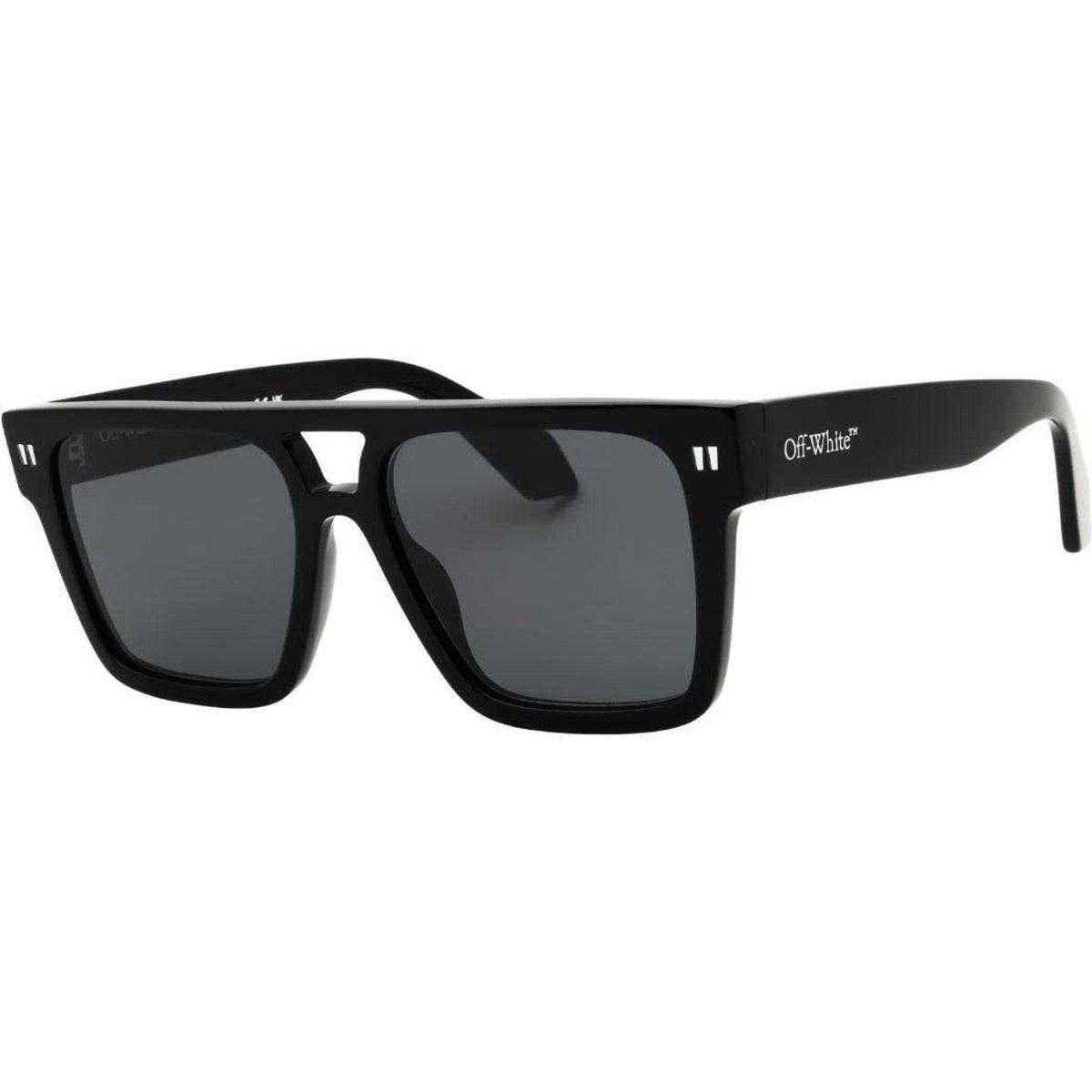 Off White - "Springfield" Sonnenbrille für Herren/Damen Unisex, Kunststoff (Schwarz)