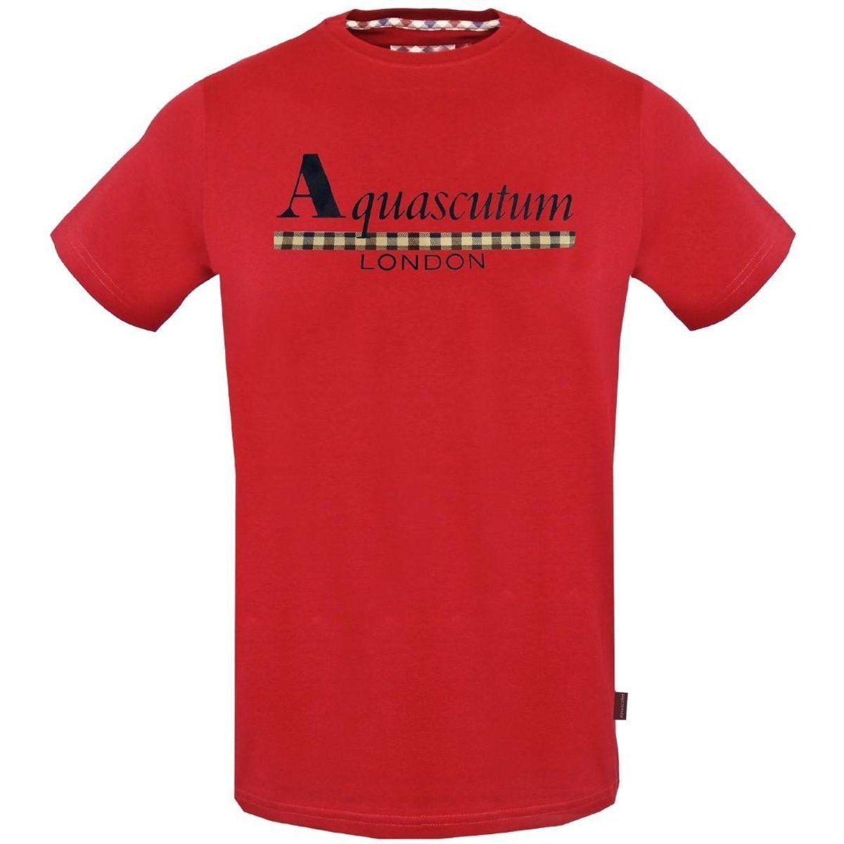 Herren T-Shirt mit Logo, reguläre Passform