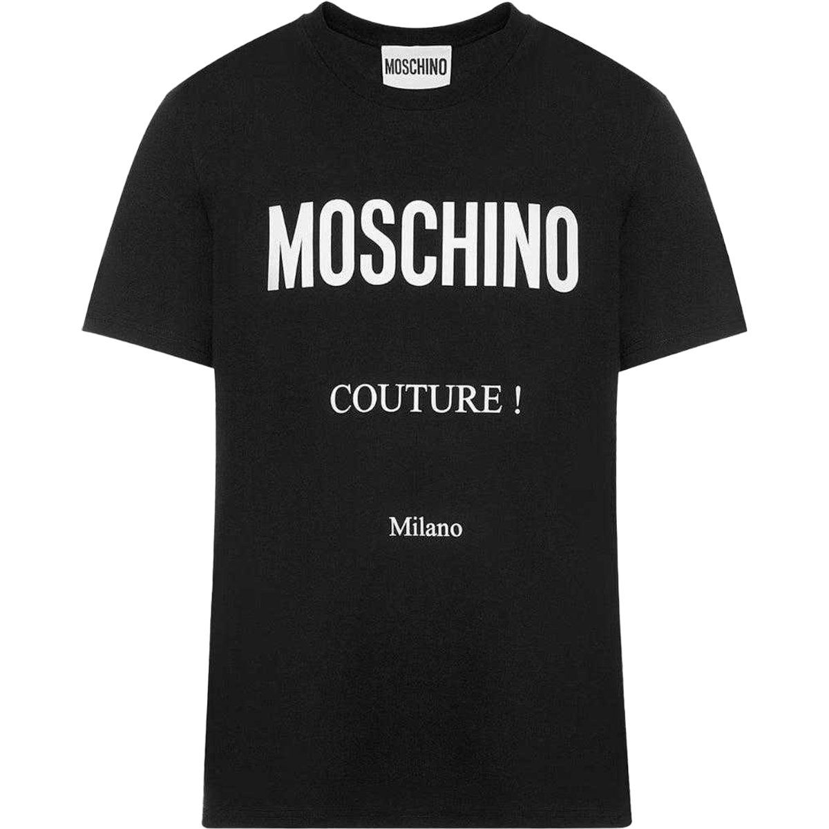 Couture Milano Logo Grafik-T-Shirt
