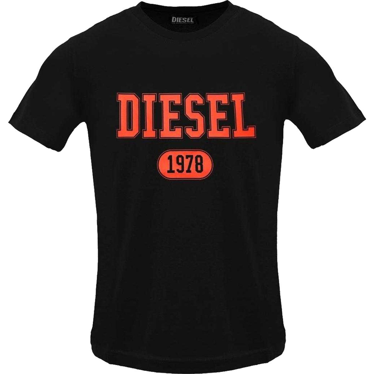 Diesel - "Caviar" T-Shirt für Herren (Schwarz)