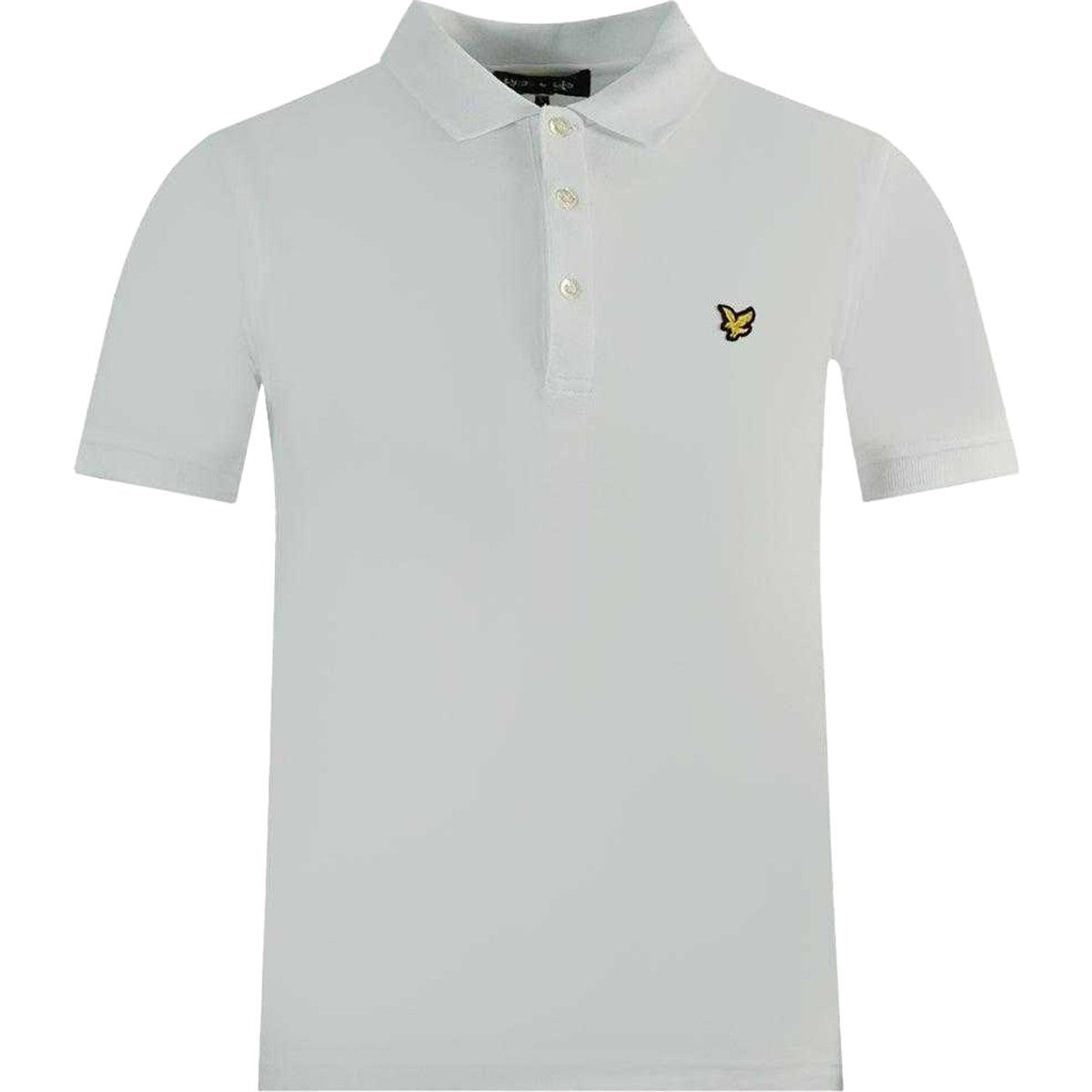 Lyle & Scott - Poloshirt für Herren, Logo (Weiß)
