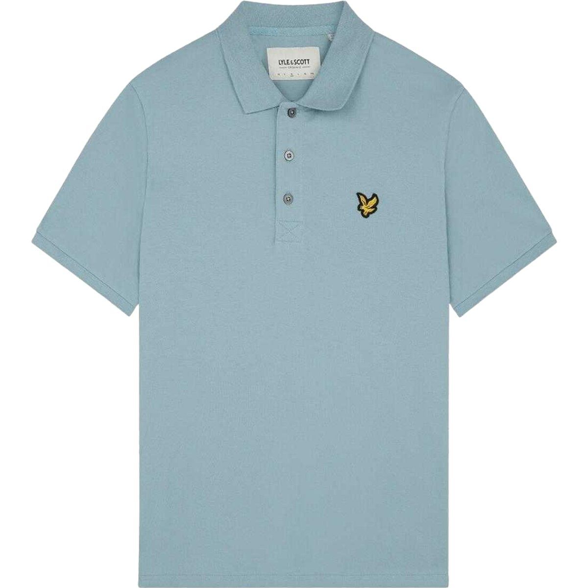 Lyle & Scott - Poloshirt für Herren, Mit Markenzeichen (Blau)