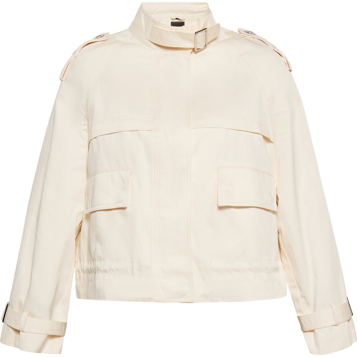 Faina Jacke Damen Wollweiß
