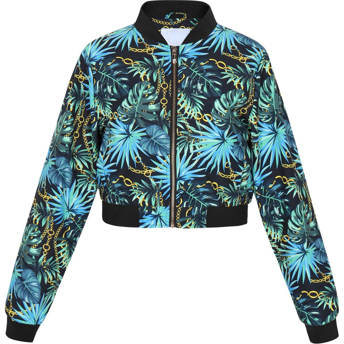 Faina Jacke Frauen schwarz mehrfarbig