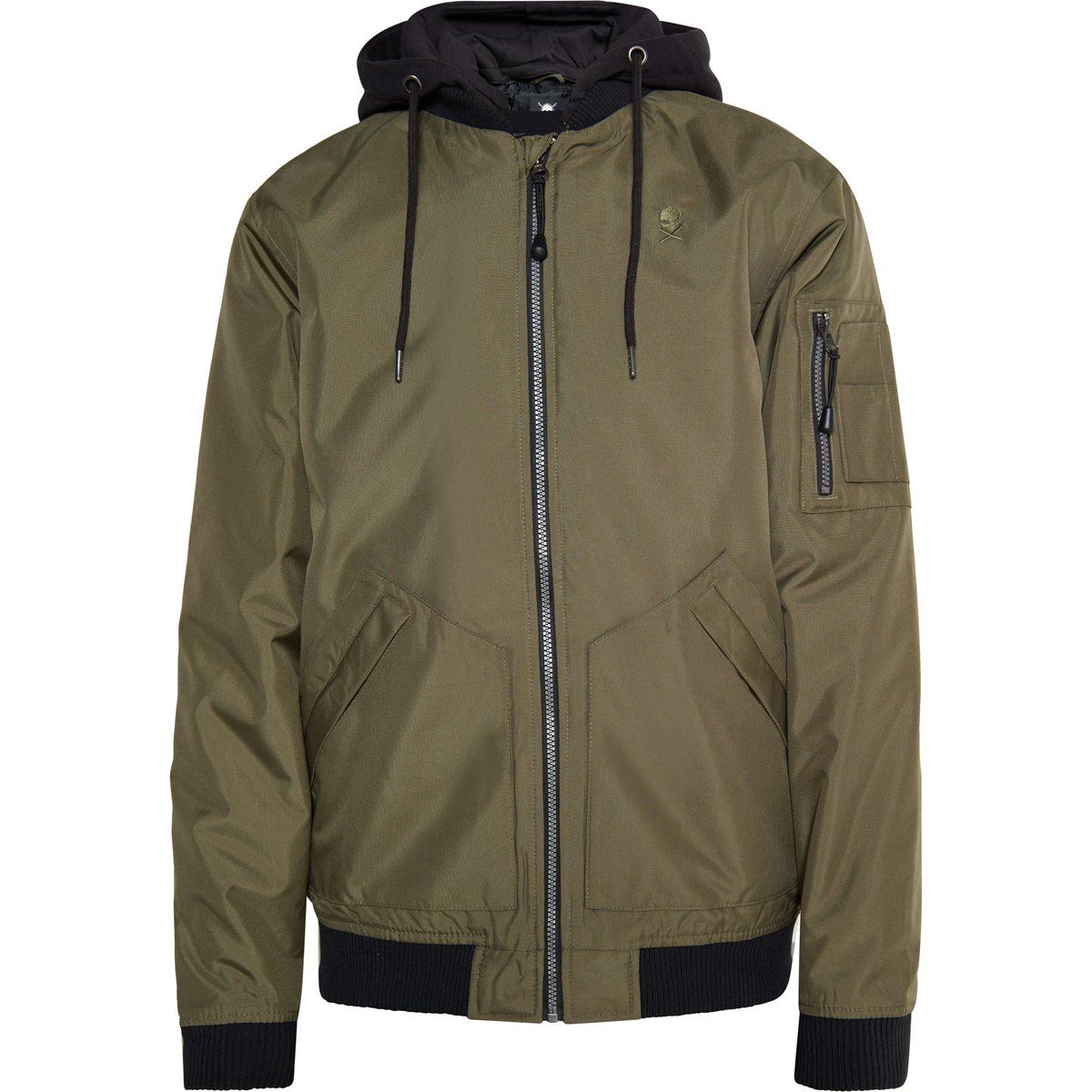 TUFFSKULL Bomberjacke Herren militärisch oliv