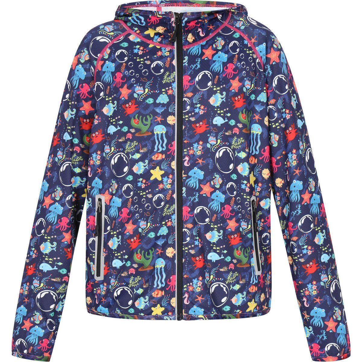Mymo Jacke Mädchen Marineblau Mehrfarbig