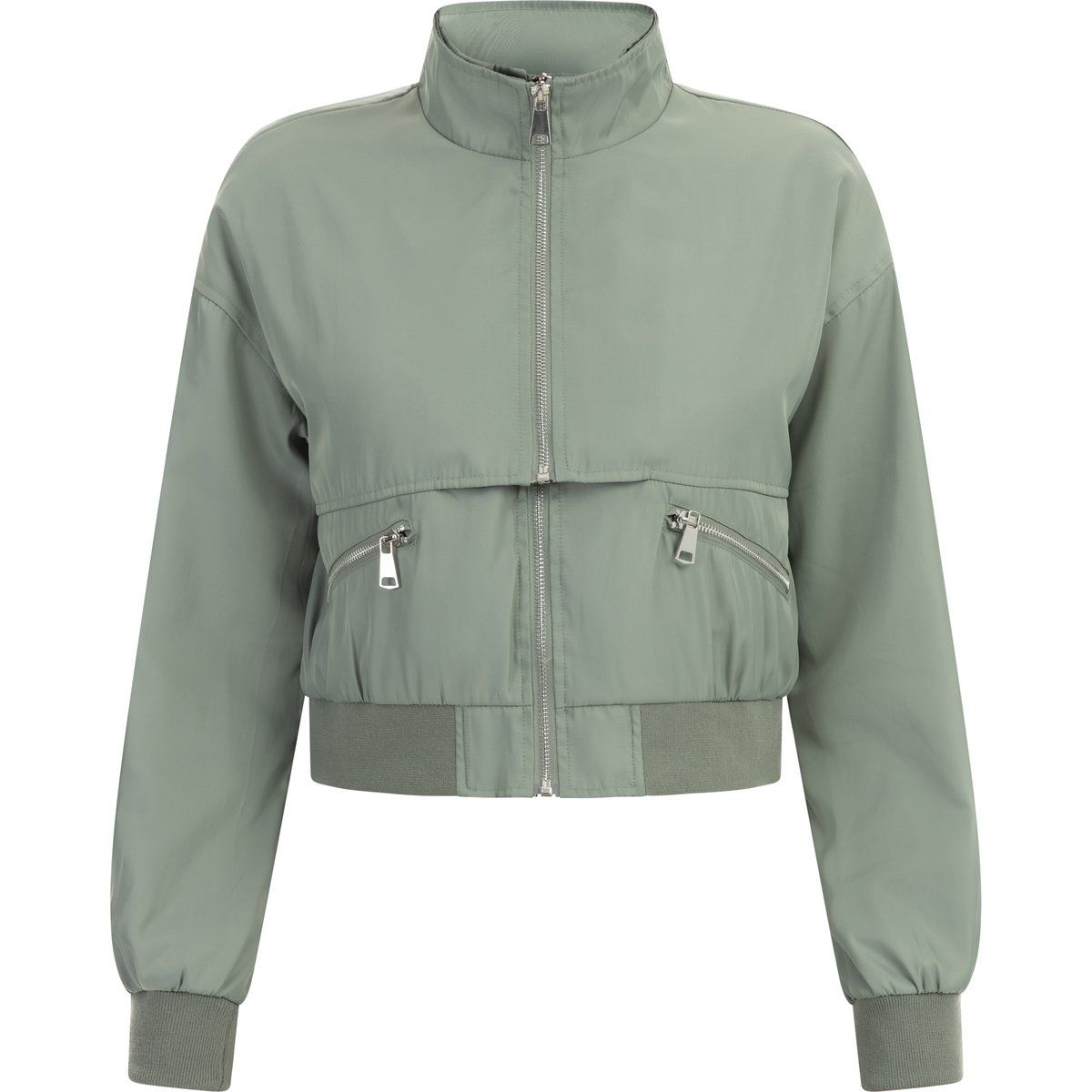 Faina Jacke Damen grau oliv