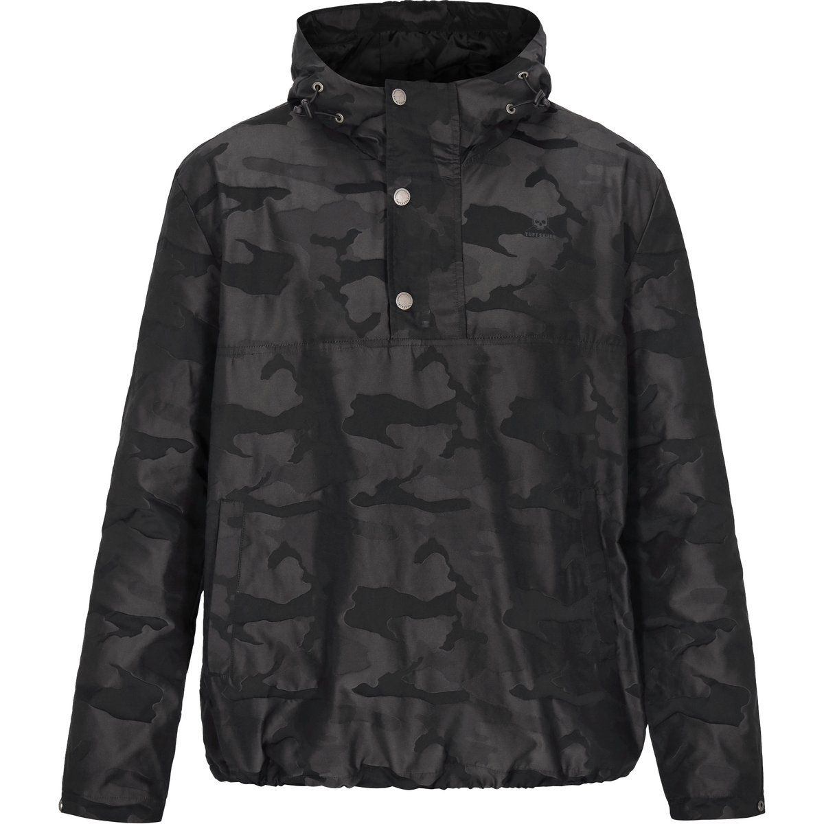 TUFFSKULL Schlupfjacke Herren Grau Camouflage