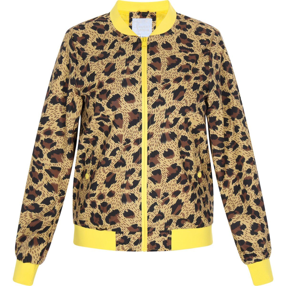 Bomberjacke mit Animal Print