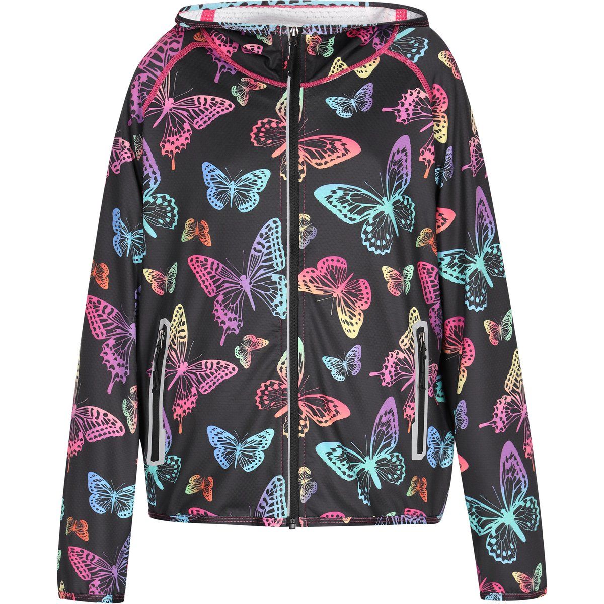 Mymo Jacke Mädchen schwarz mehrfarbig
