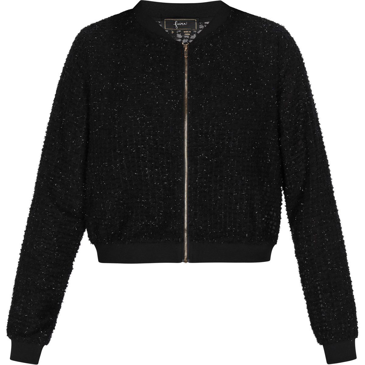 Faina Jacke Frauen Schwarz