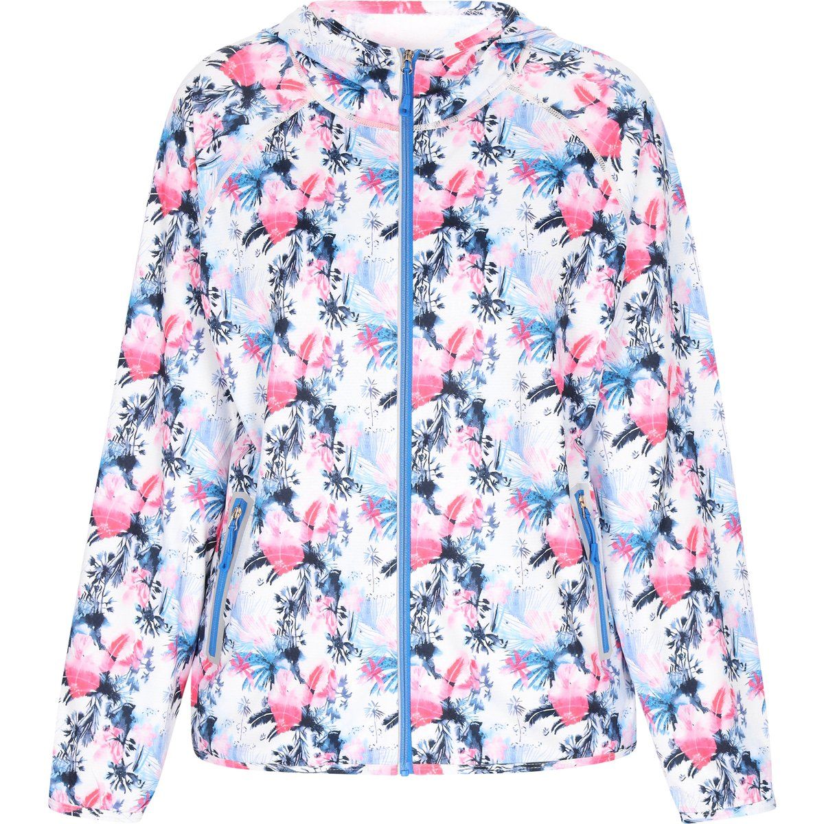 IZIA Jacke Frauen cremeweiß mehrfarbig