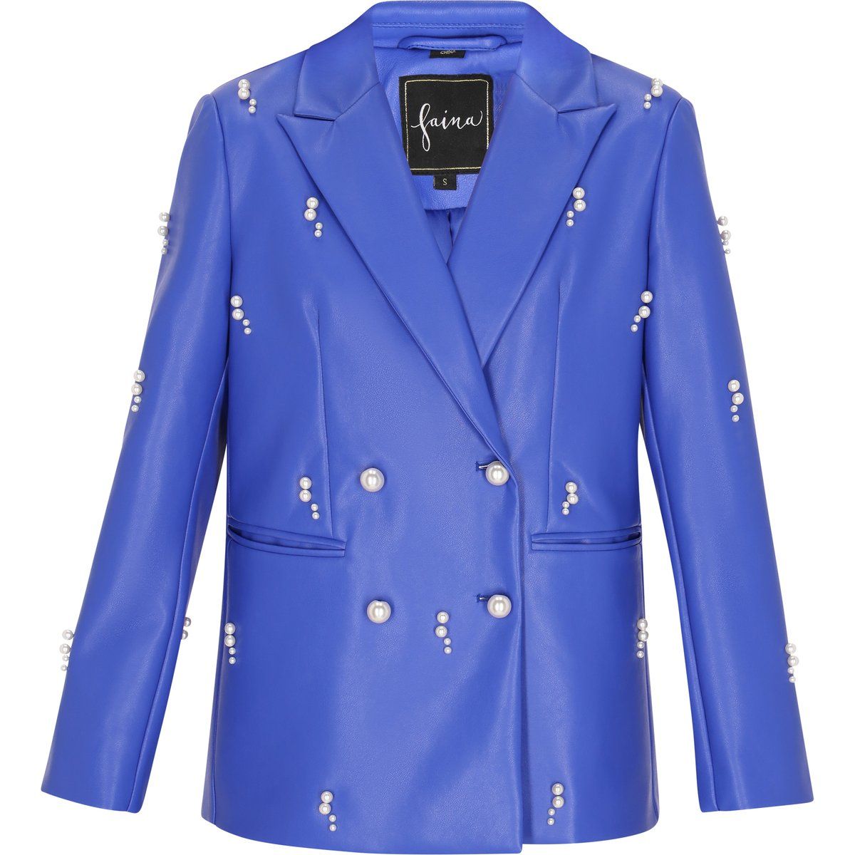 Faina Jacke Frauen Blau