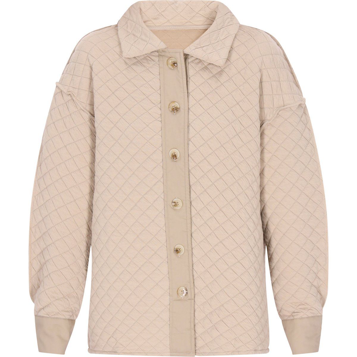 usha Jacke Frauen Creme Gold