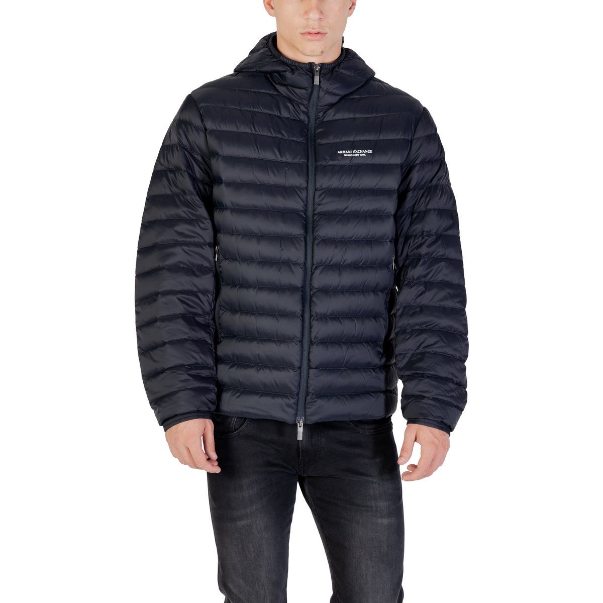 Leichte gesteppte Kapuzenjacke
