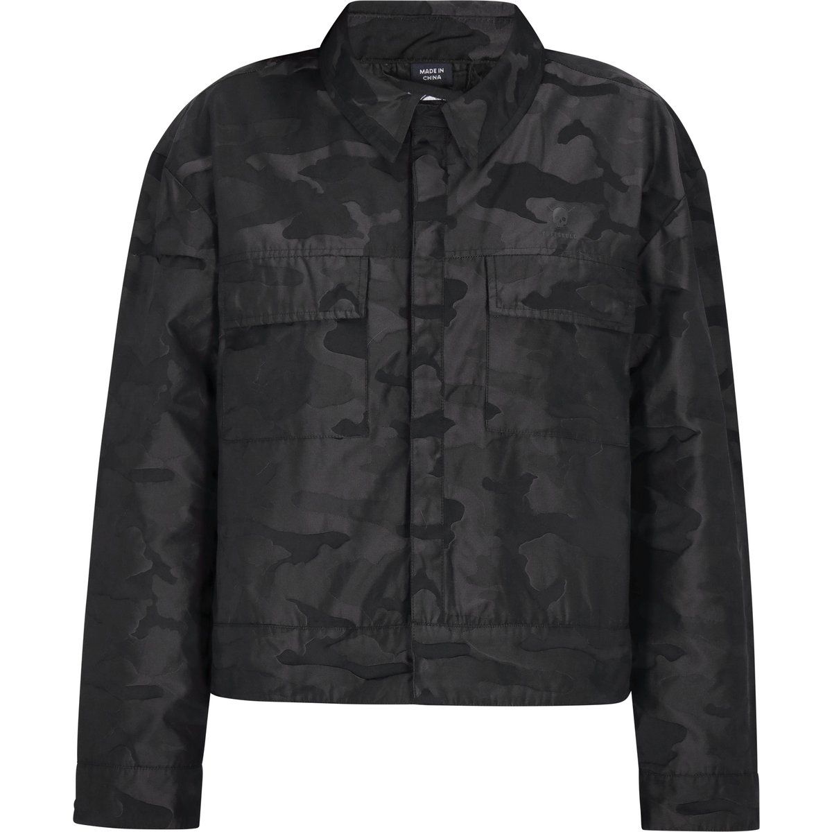 Utility-Blouson mit Camouflage-Muster