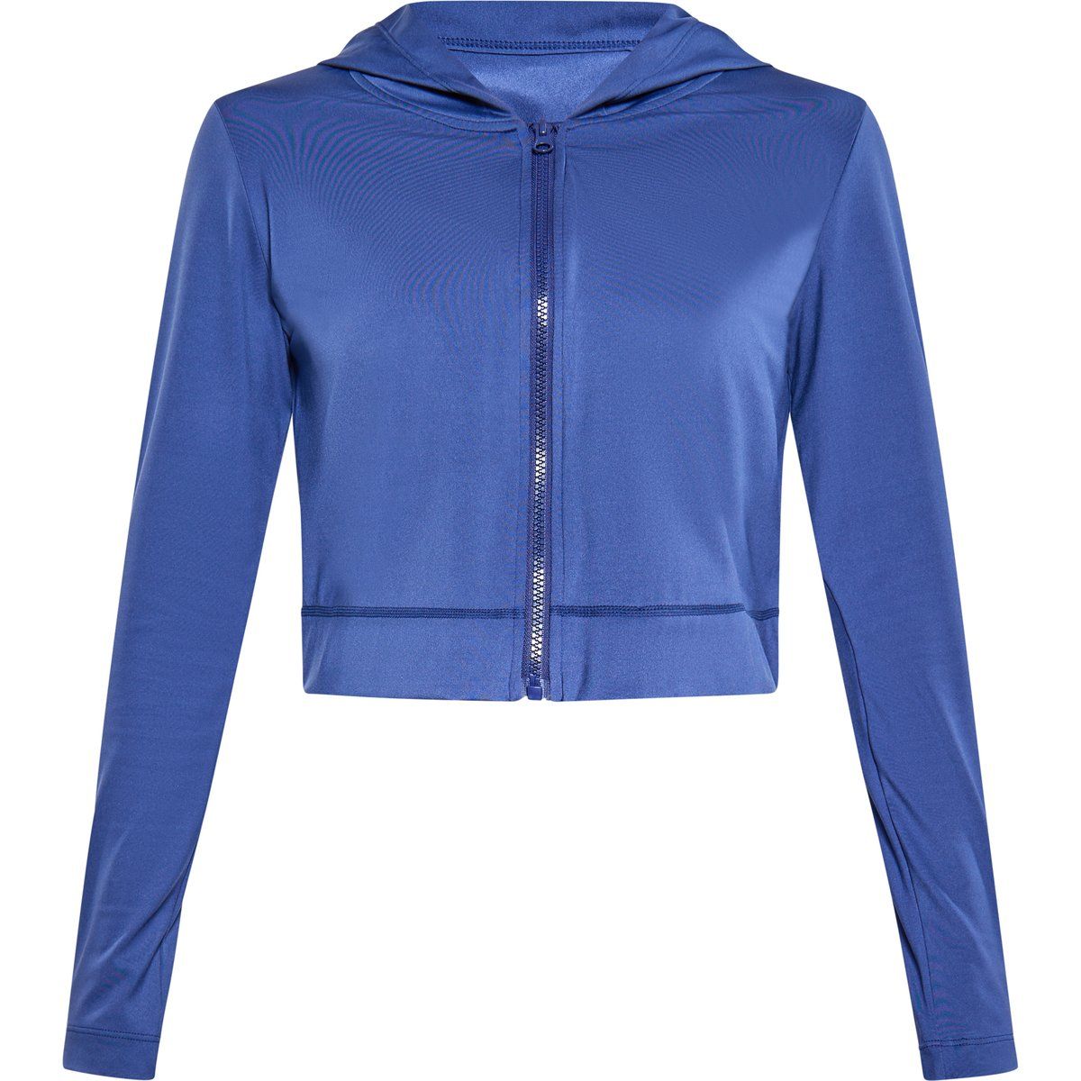 Kurze Kapuzenjacke mit Reißverschluss