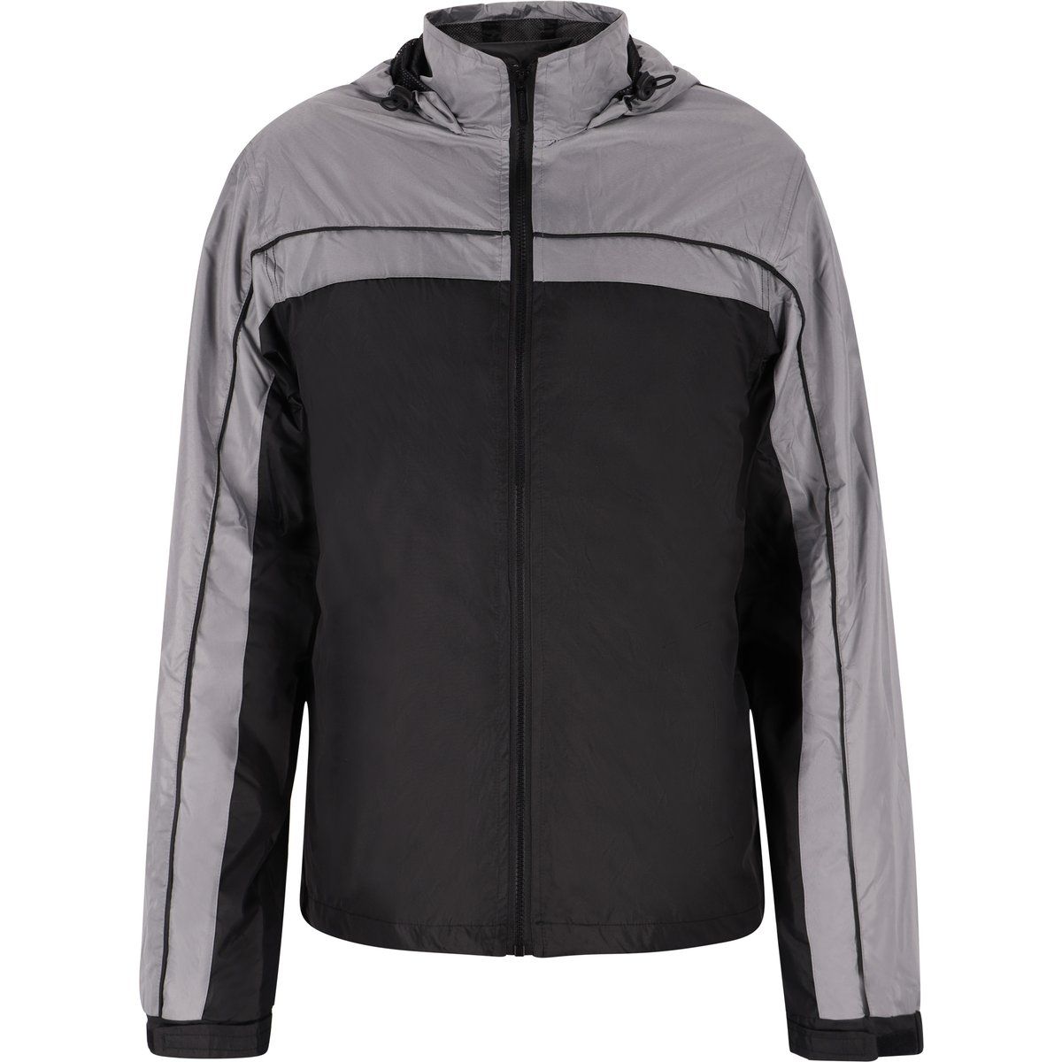 TUFFSKULL Jacke Herren schwarz-grau