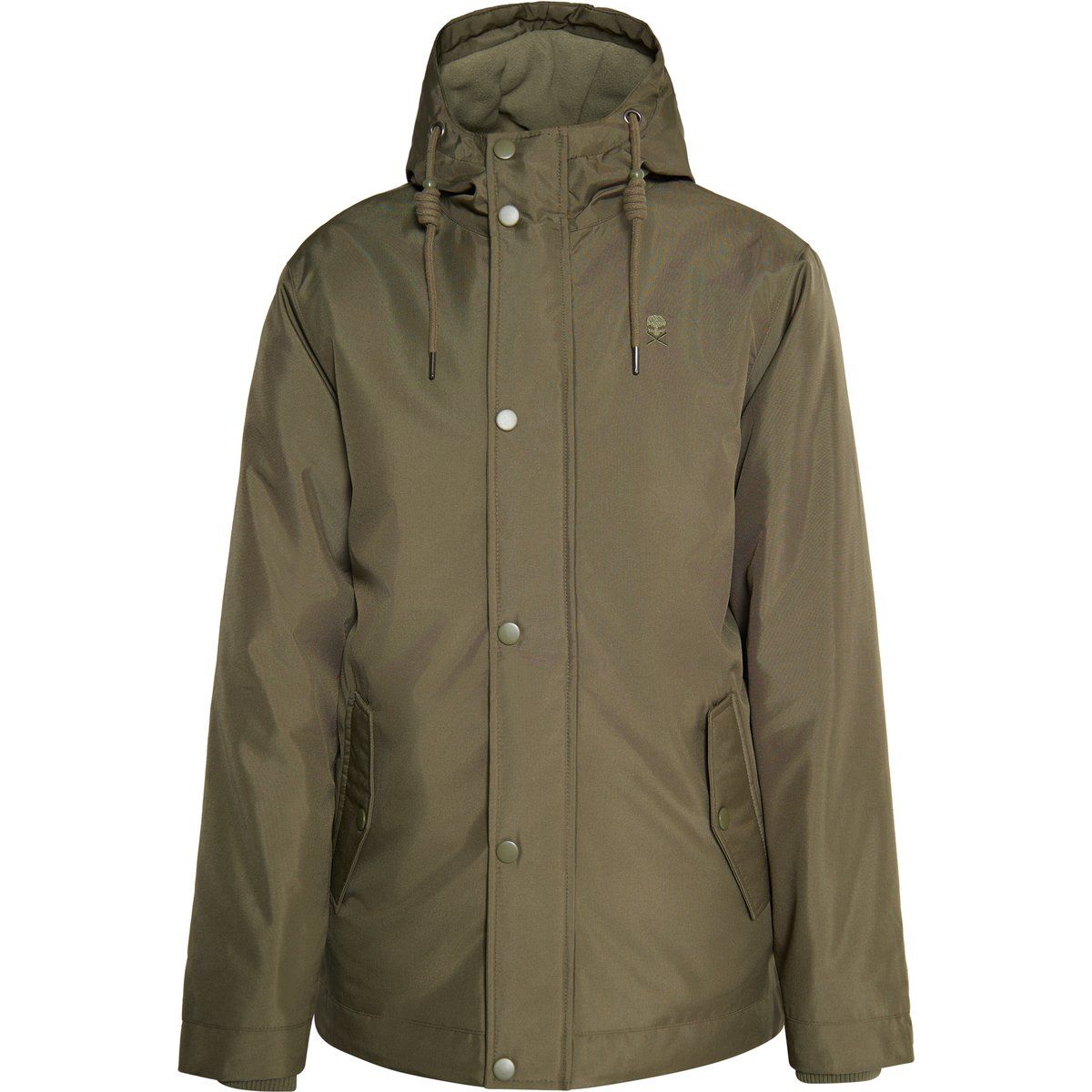 Herren Winterparka im Militärstil mit Kapuze