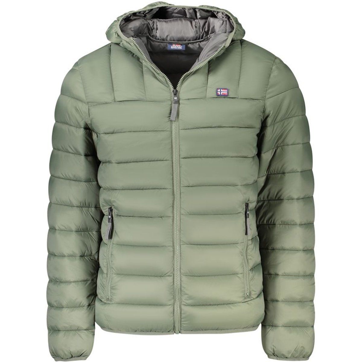 Puffer Kapuzenzip-Jacke