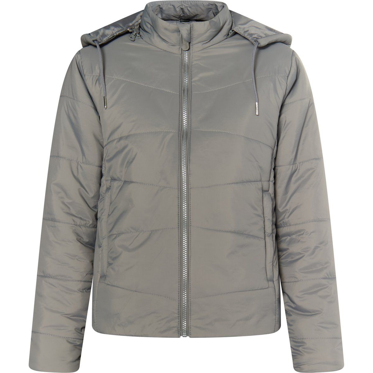 Kapuzen-Steppjacke mit Wattierung