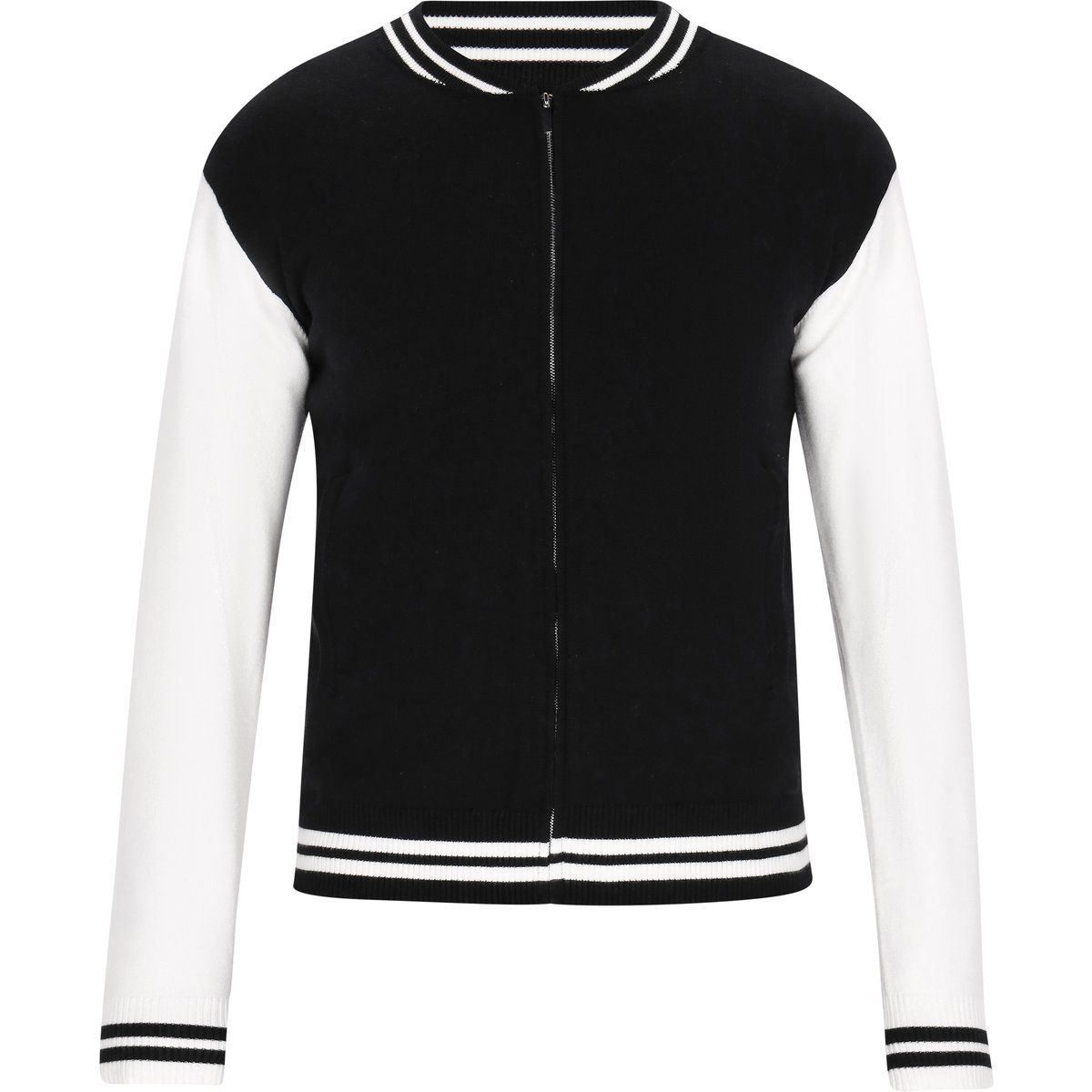 Mo Jacke Männer schwarz/offwhite