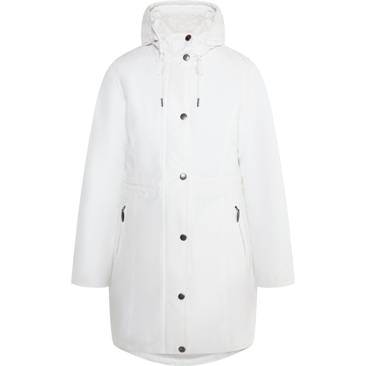 Gesteppter Anorak Mantel mit Kapuze