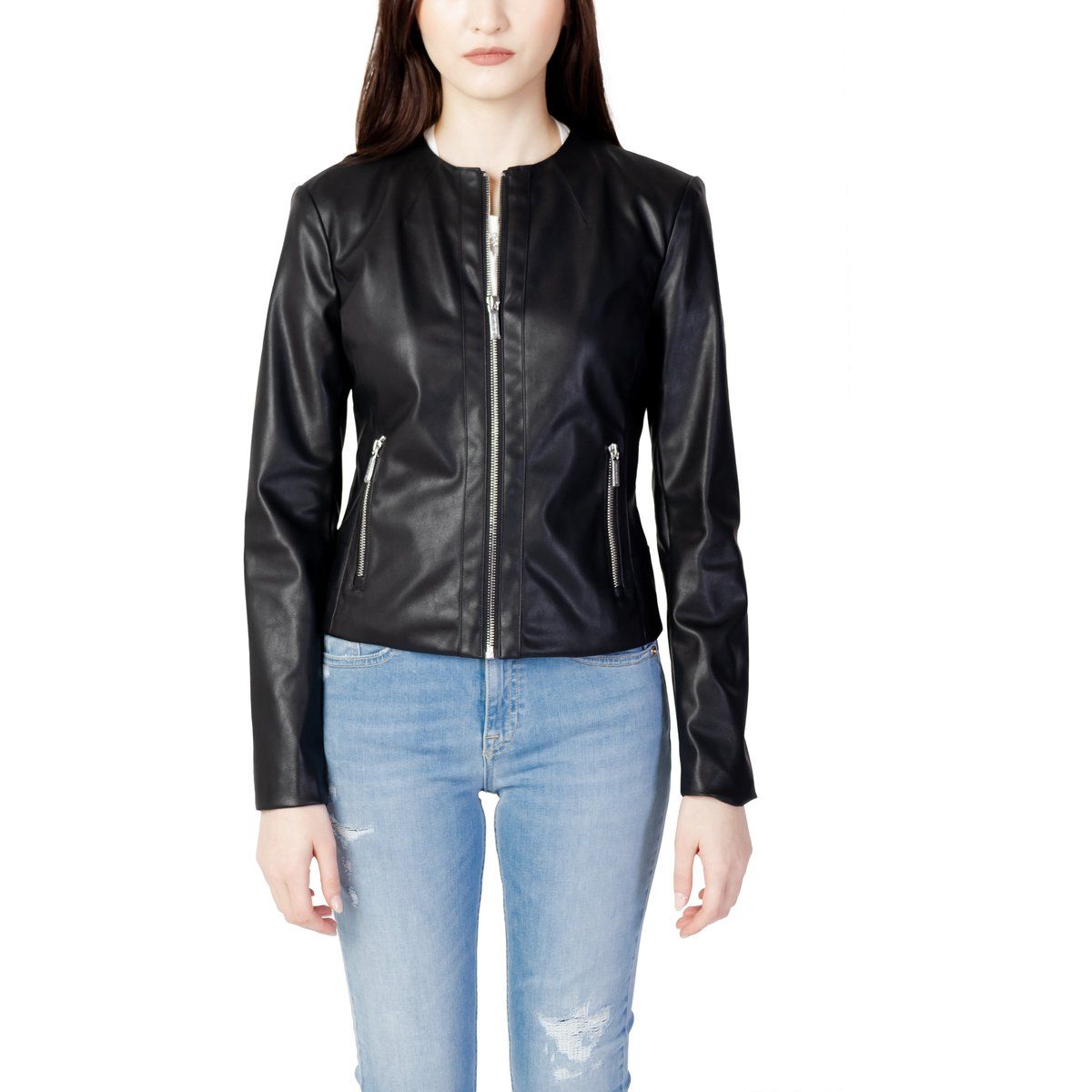 Kunstlederjacke