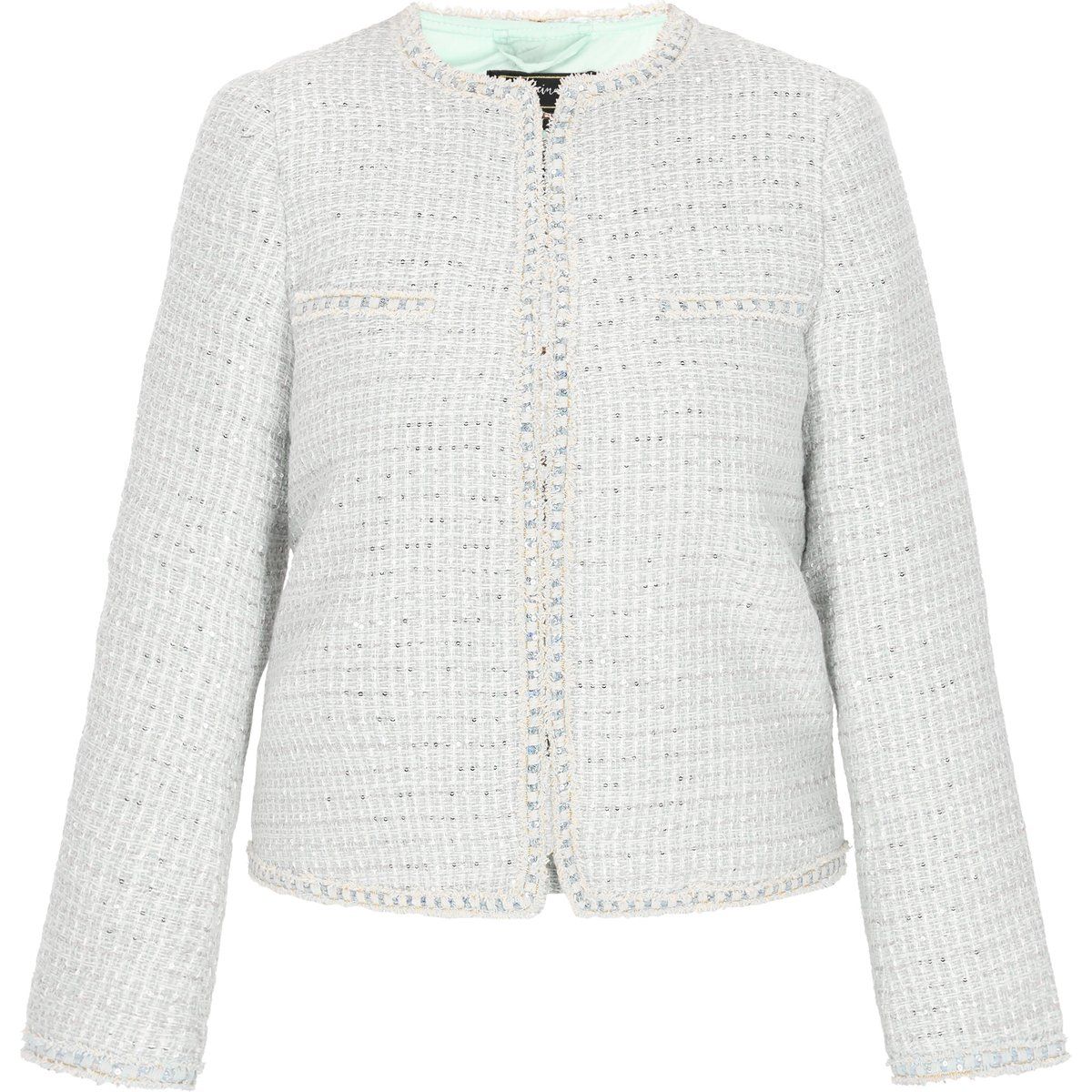 Faina Jacke Frauen hellblau