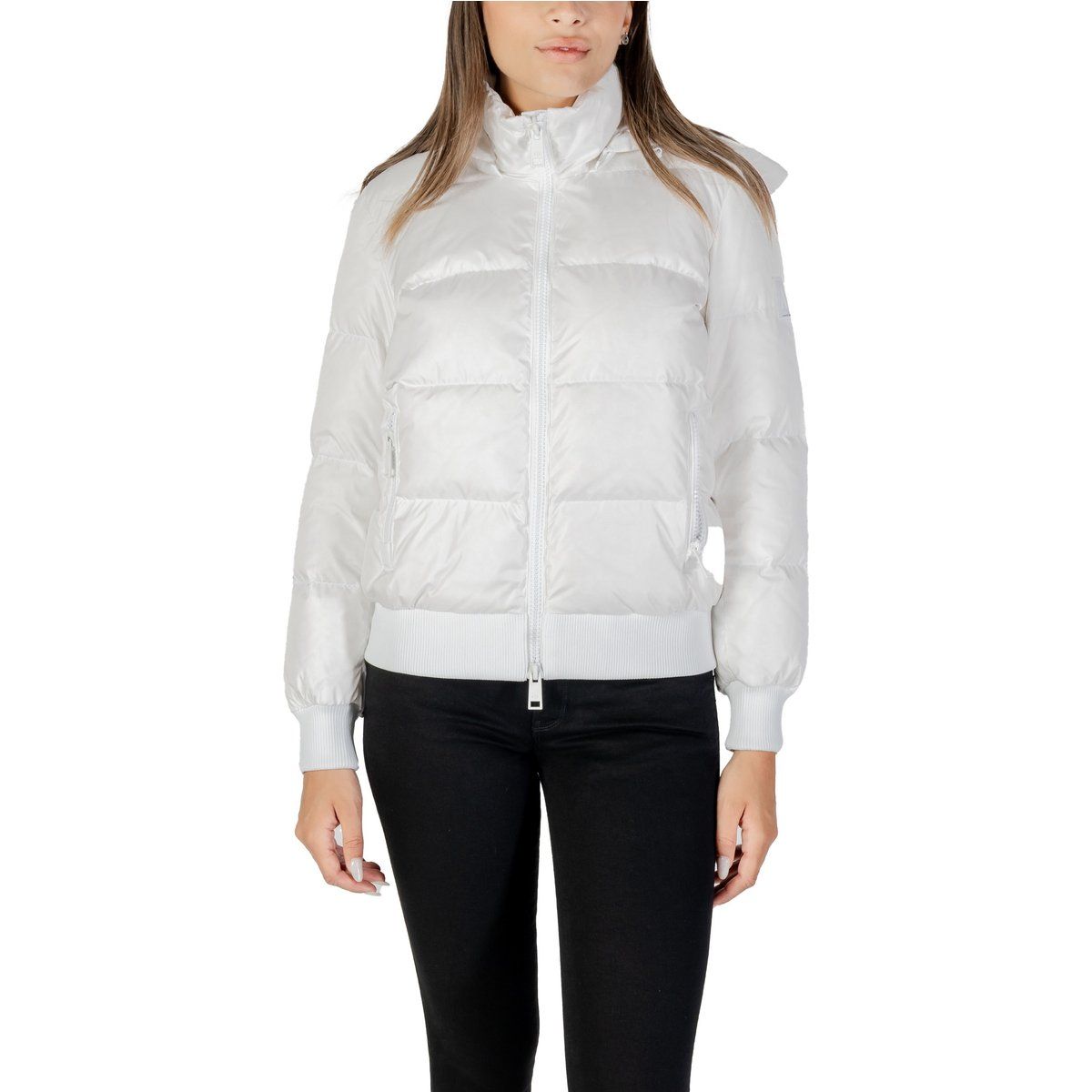 Leichte, gesteppte Pufferjacke mit Kapuze