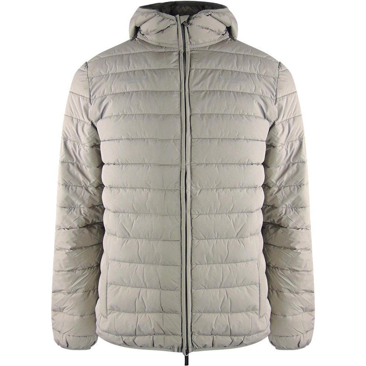 Leichte gesteppte Herren Jacke mit Kapuze