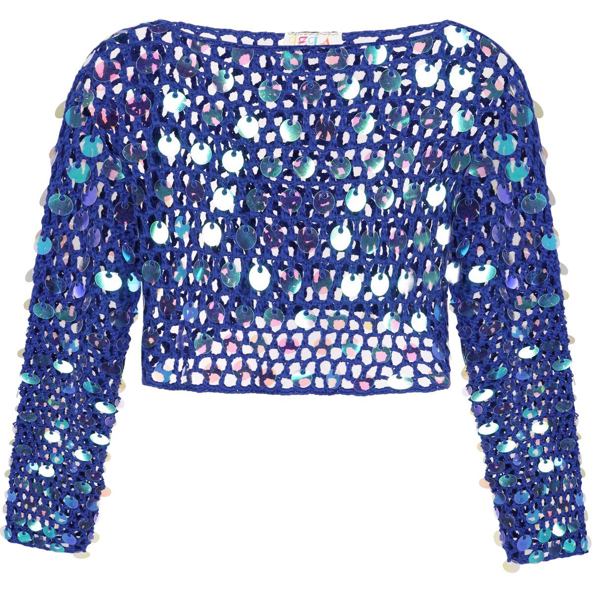 IZIA Pullover Frauen Blau