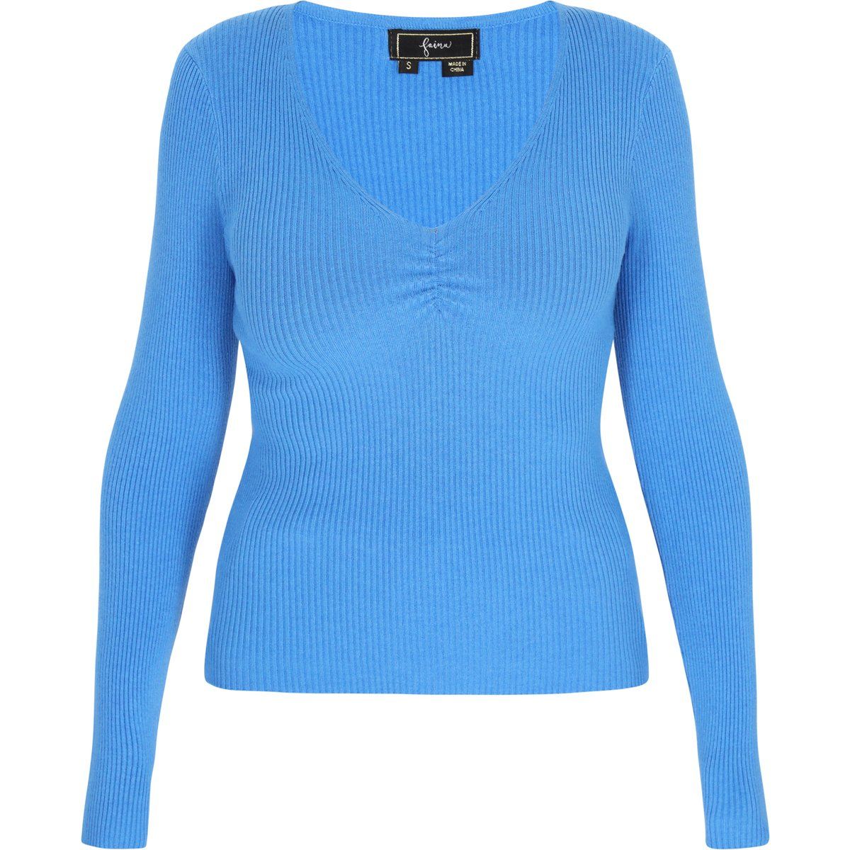 Faina Pullover Frauen Blau