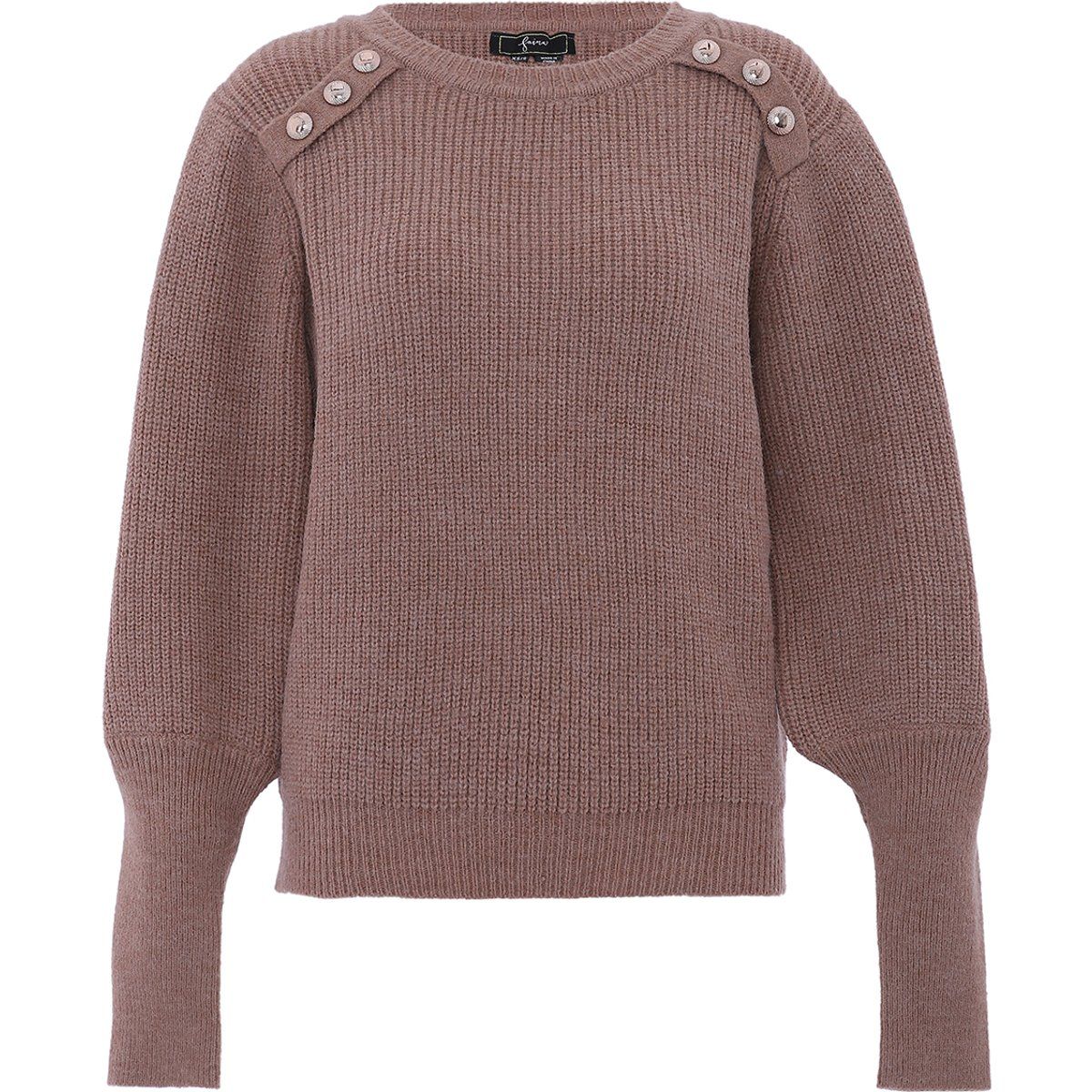 Faina Strickpullover Damen Beige