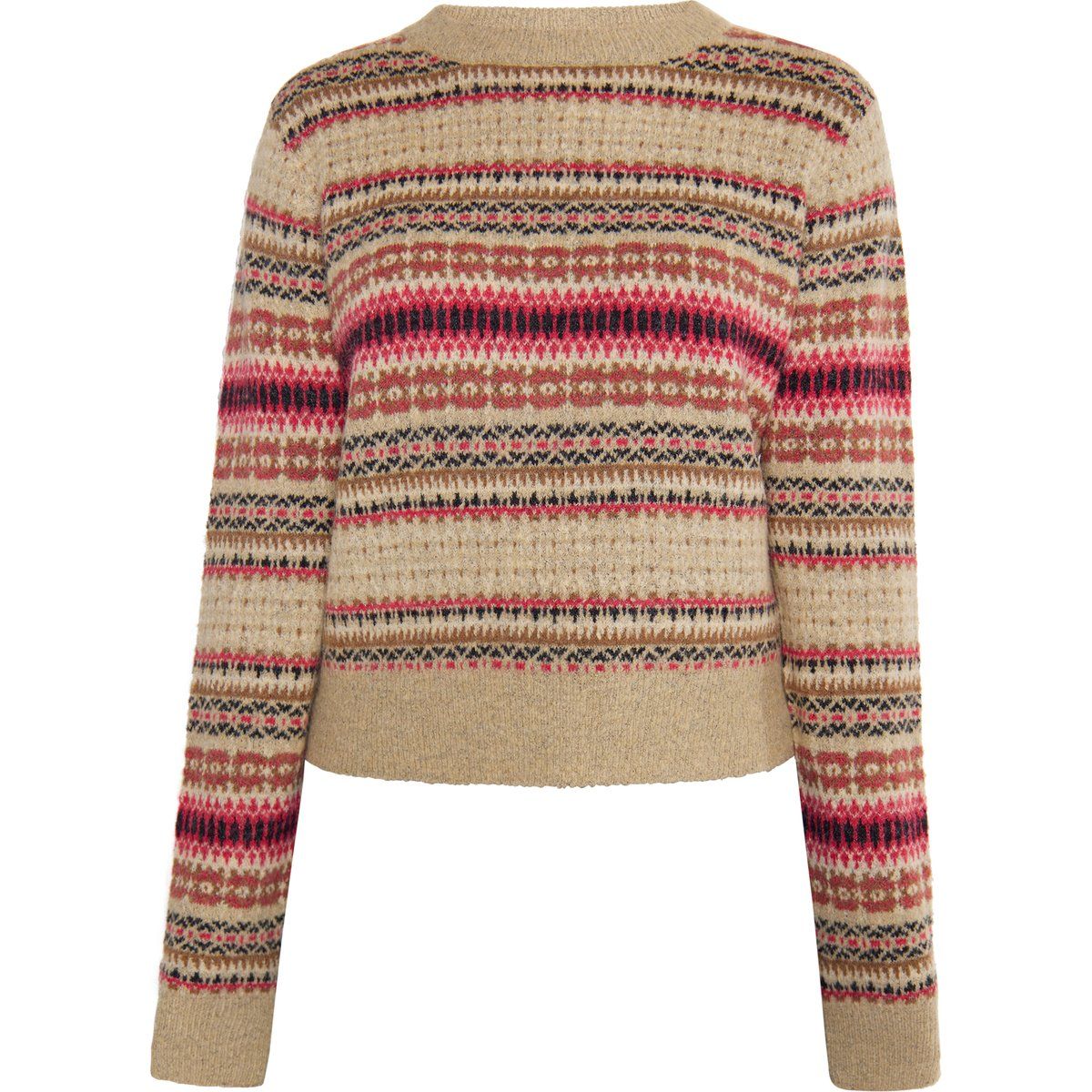 Fair-Isle-Strickpullover mit Muster