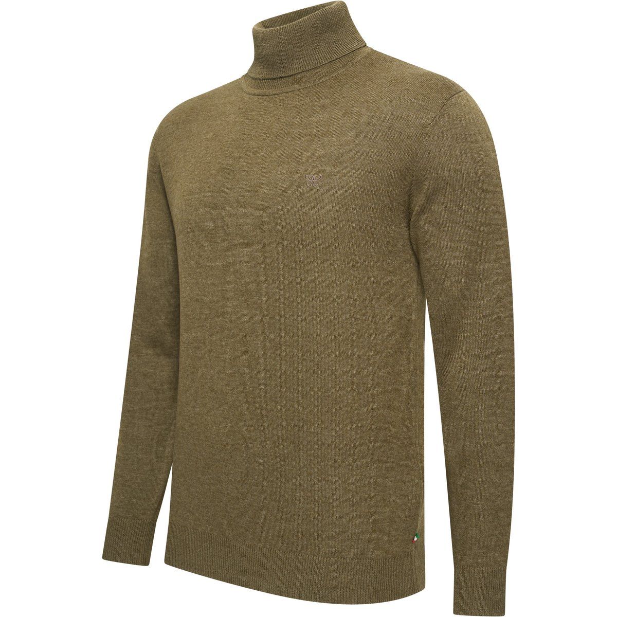 Klassischer Rollkragen Strickpullover