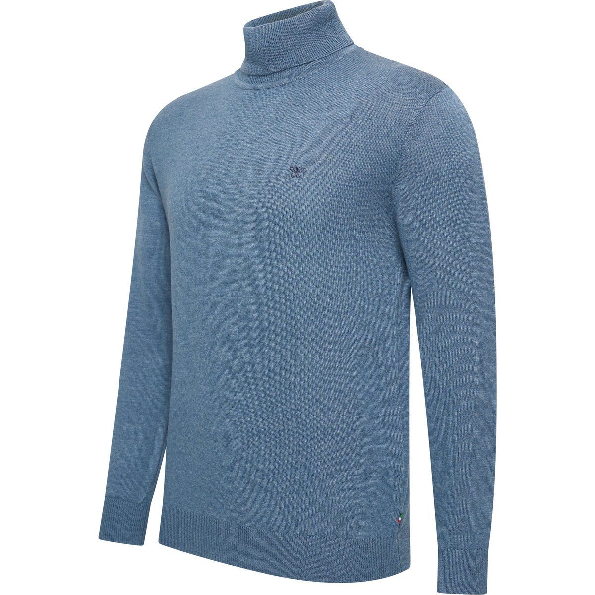 Klassischer Rollkragen Strickpullover