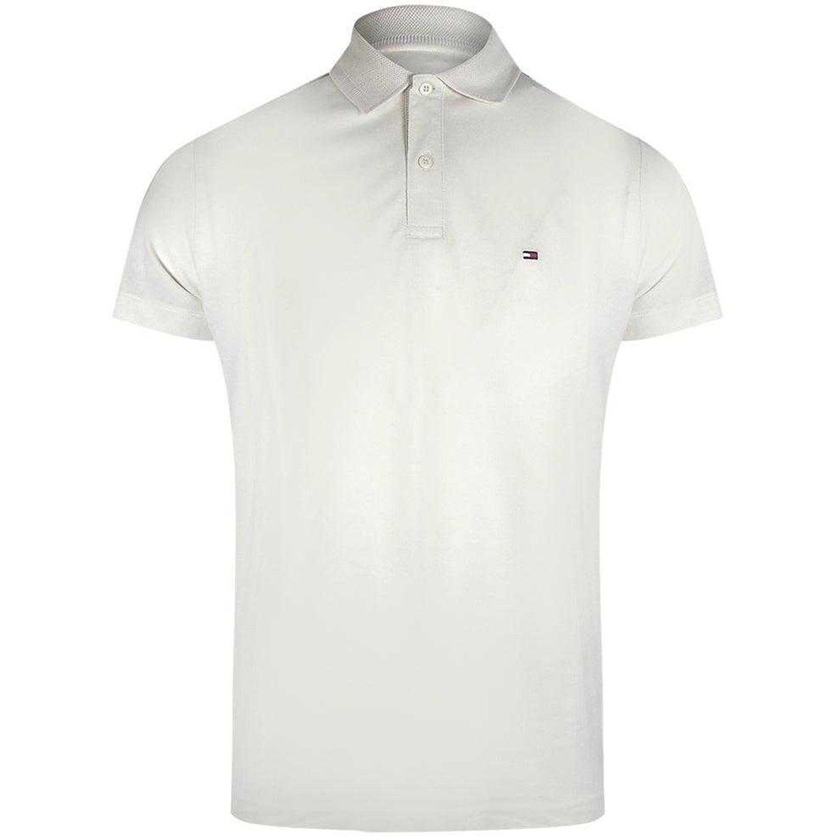 Tommy Hilfiger - "Weathered" Poloshirt für Herren (Weiß)