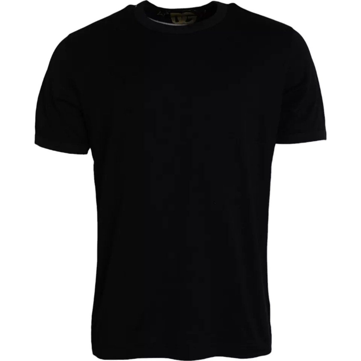 Klassisches Kurzarm-T-Shirt mit Rundhalsausschnitt