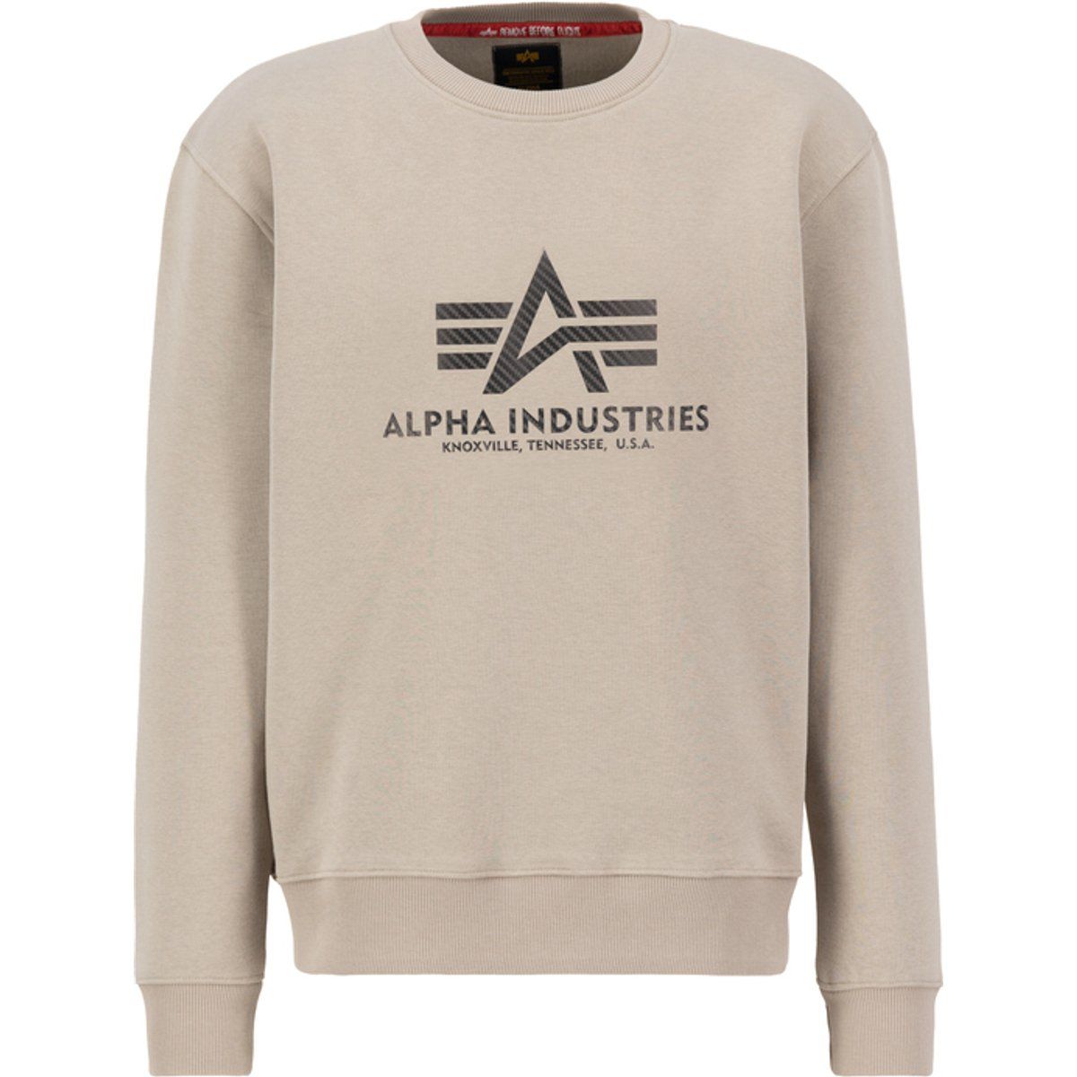 Klassisches Sweatshirt mit Logo-Rundhalsausschnitt
