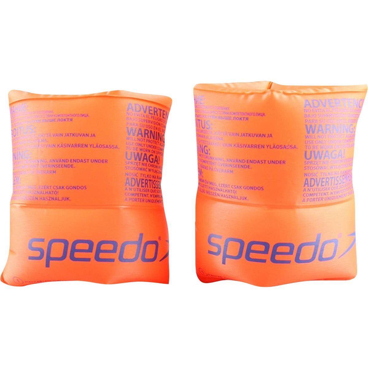 Speedo - Schwimmflügel, Zum Aufrollen (Orange)