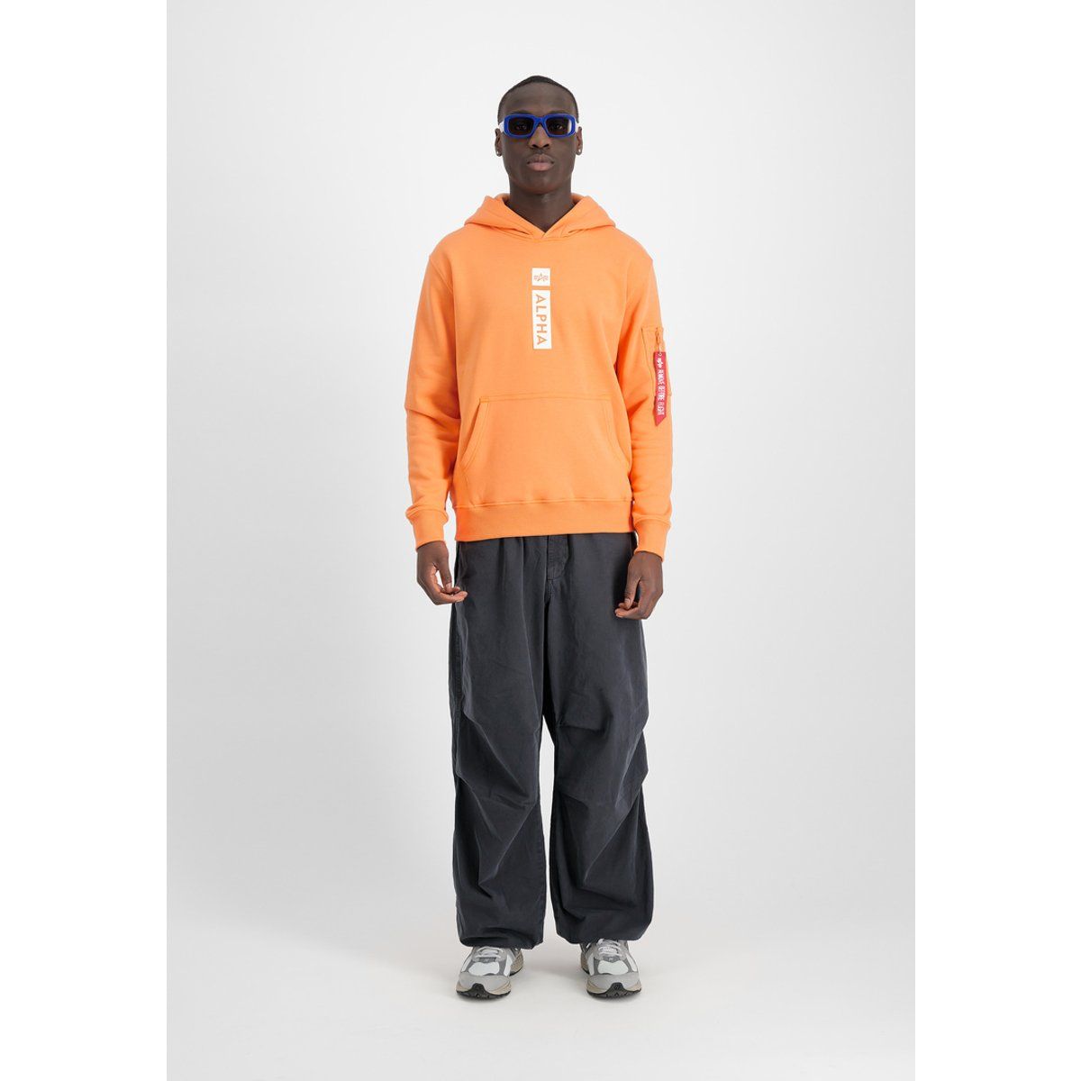 Klassischer Alpha Industries Kapuzenpullover