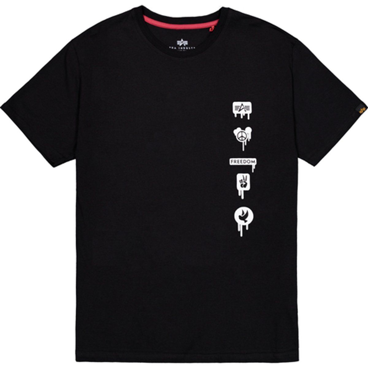 T-Shirt mit Grafikprint aus Baumwolljersey
