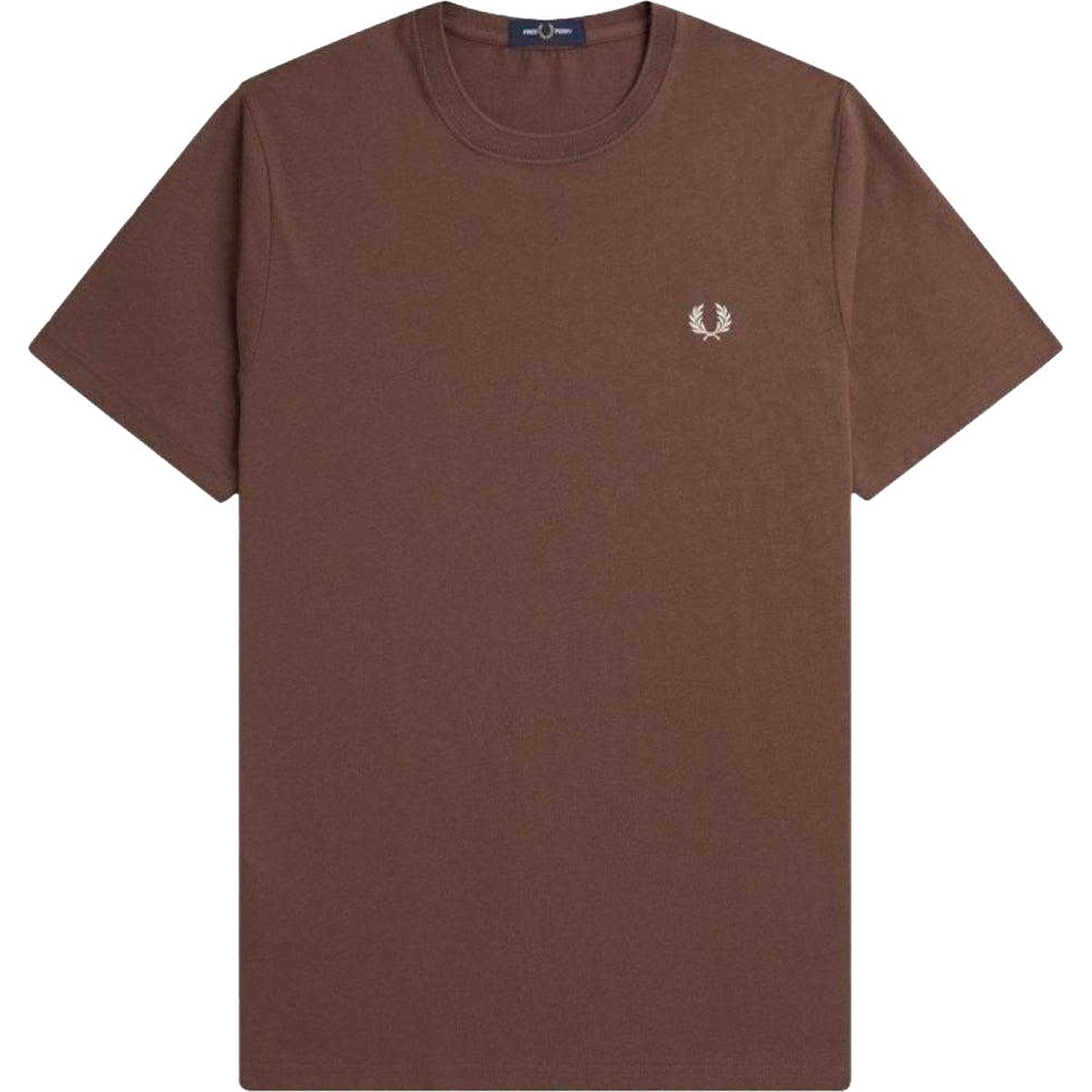 Fred Perry - T-Shirt für Herren (Weinrot)