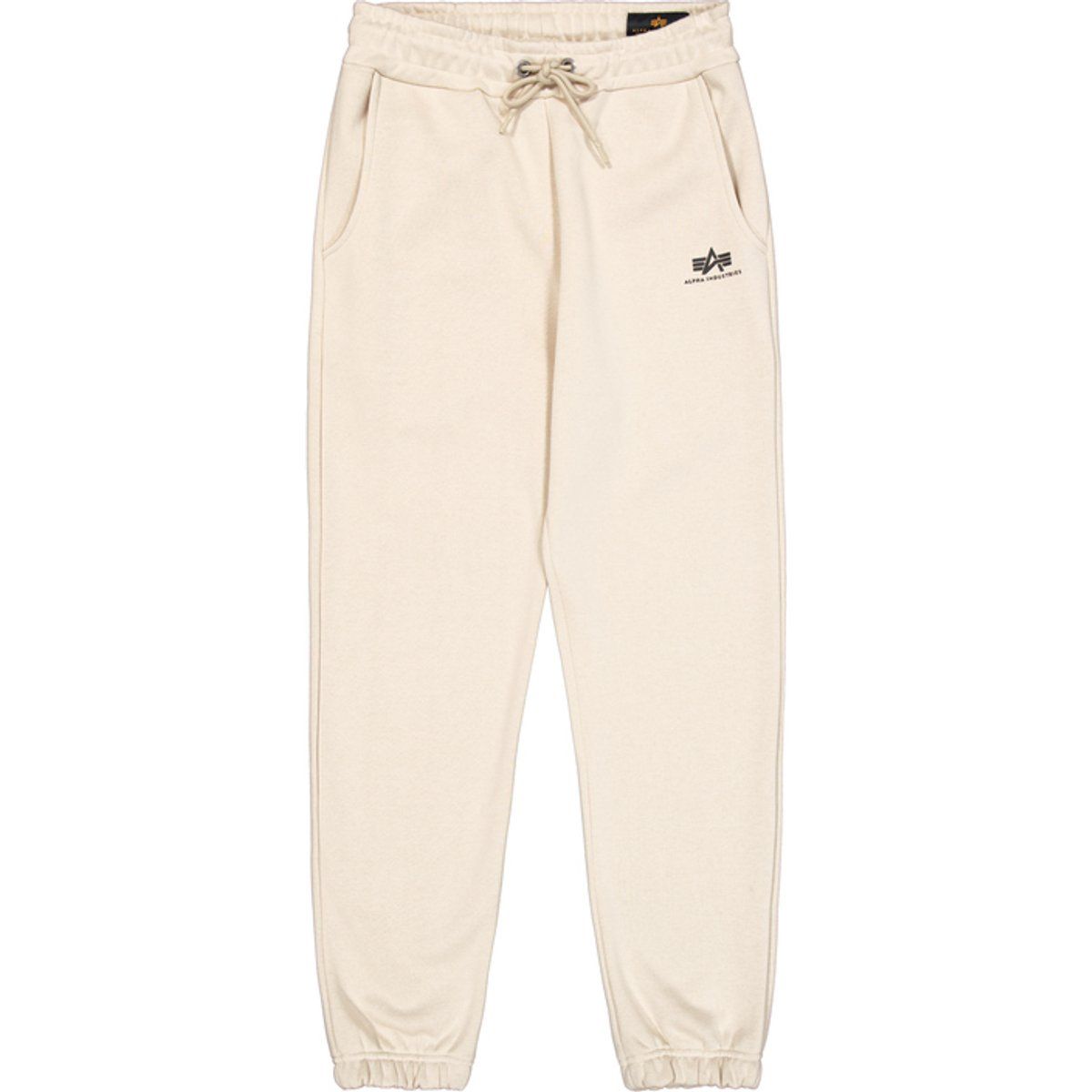 Basic Fleece Jogger mit Logo-Detail