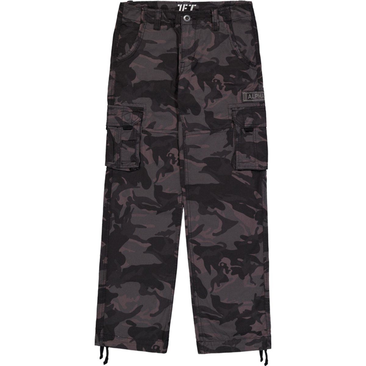 Cargo Hose mit Camouflage-Muster