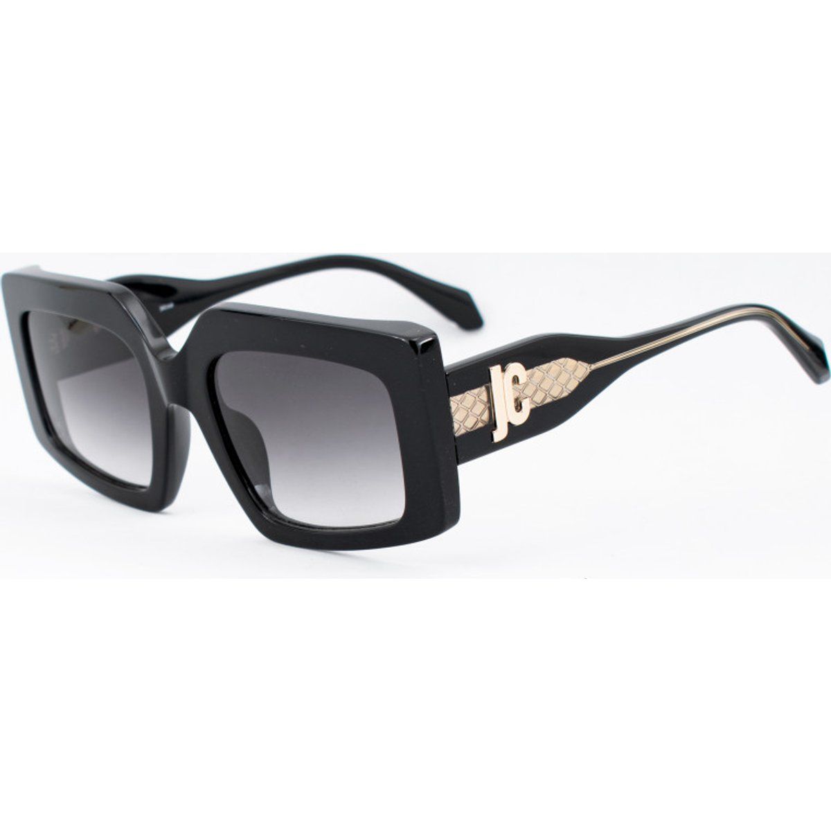 Sonnenbrille mit markantem Rechteckrahmen